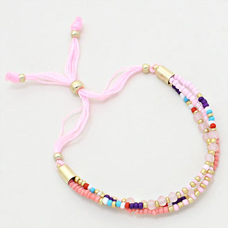 iLLASPARKZ Multi Beaded Boho Style Bracelet