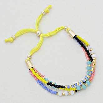 iLLASPARKZ Multi Beaded Boho Style Bracelet