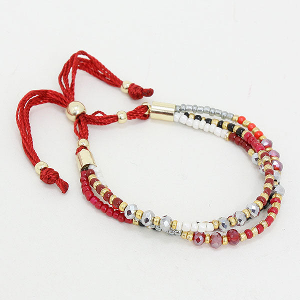 iLLASPARKZ Multi Beaded Boho Style Bracelet