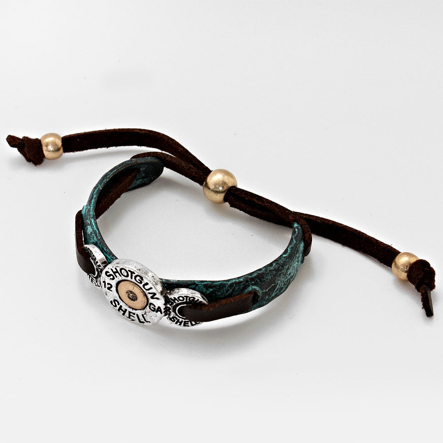 iLLASPARKZ Bullet 12 Gauge Adjustable Bracelet