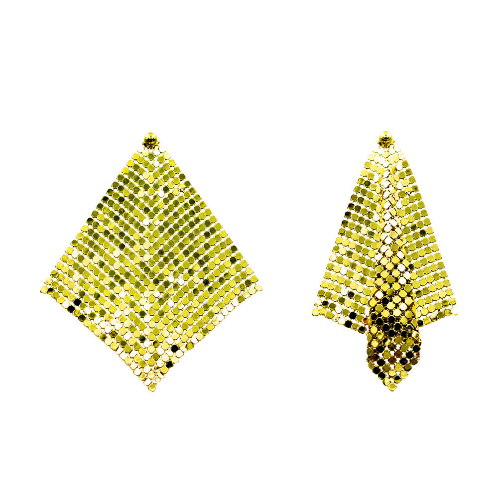 iLLASPARKZ Colored Mesh Chain Dangle Earrings