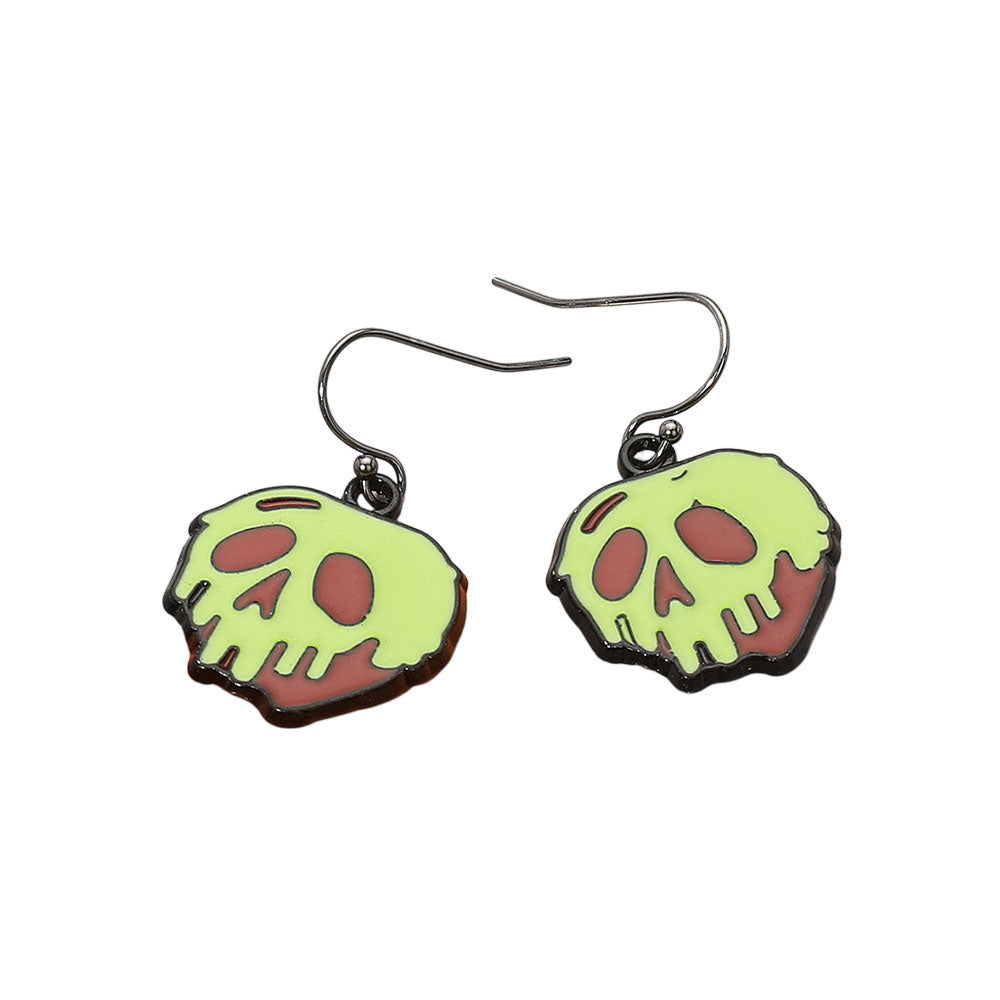 iLLASPARKZ Enamel Dripping Halloween Skull Dangle Earrings
