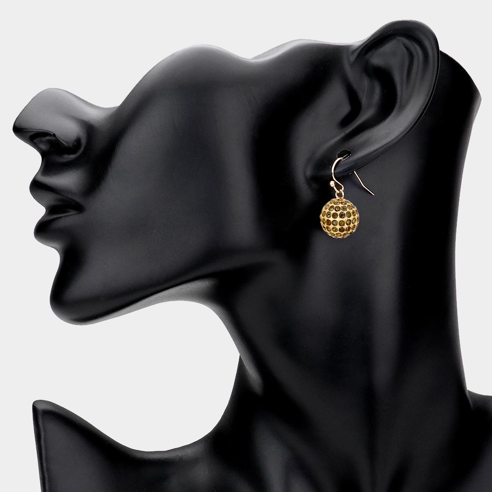 iLLASPARKZ Fire Ball Dangle Earrings