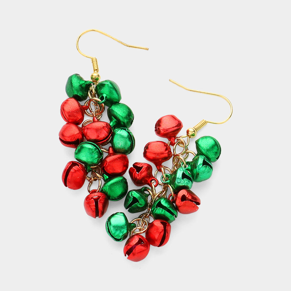iLLASPARKZ Christmas Bell Dangle Earrings