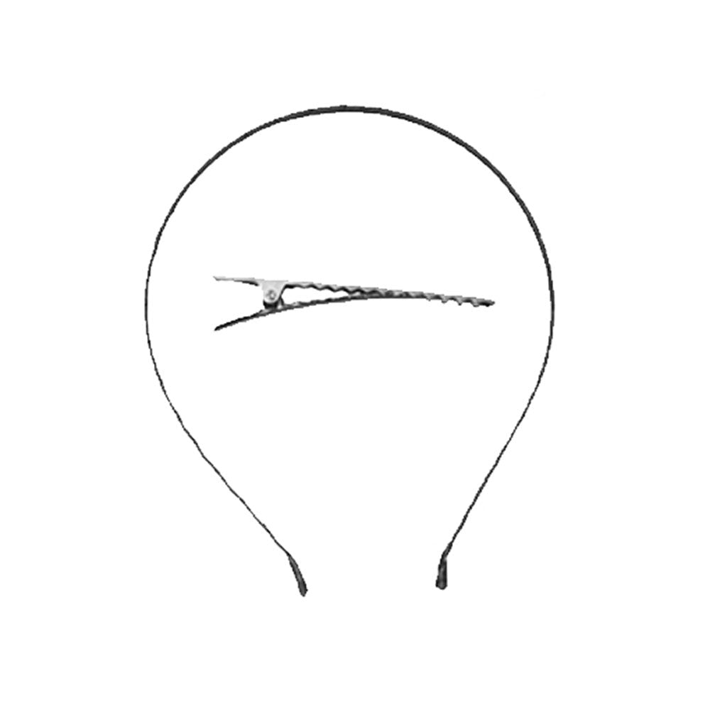 iLLASPARKZ Flower Mesh Veil Feather Fascinator / Headband