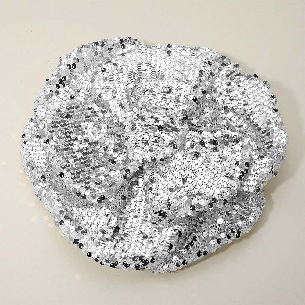 iLLASPARKZ Sequin Flower Fascinator / Pin Brooch / Hair Band / Headband