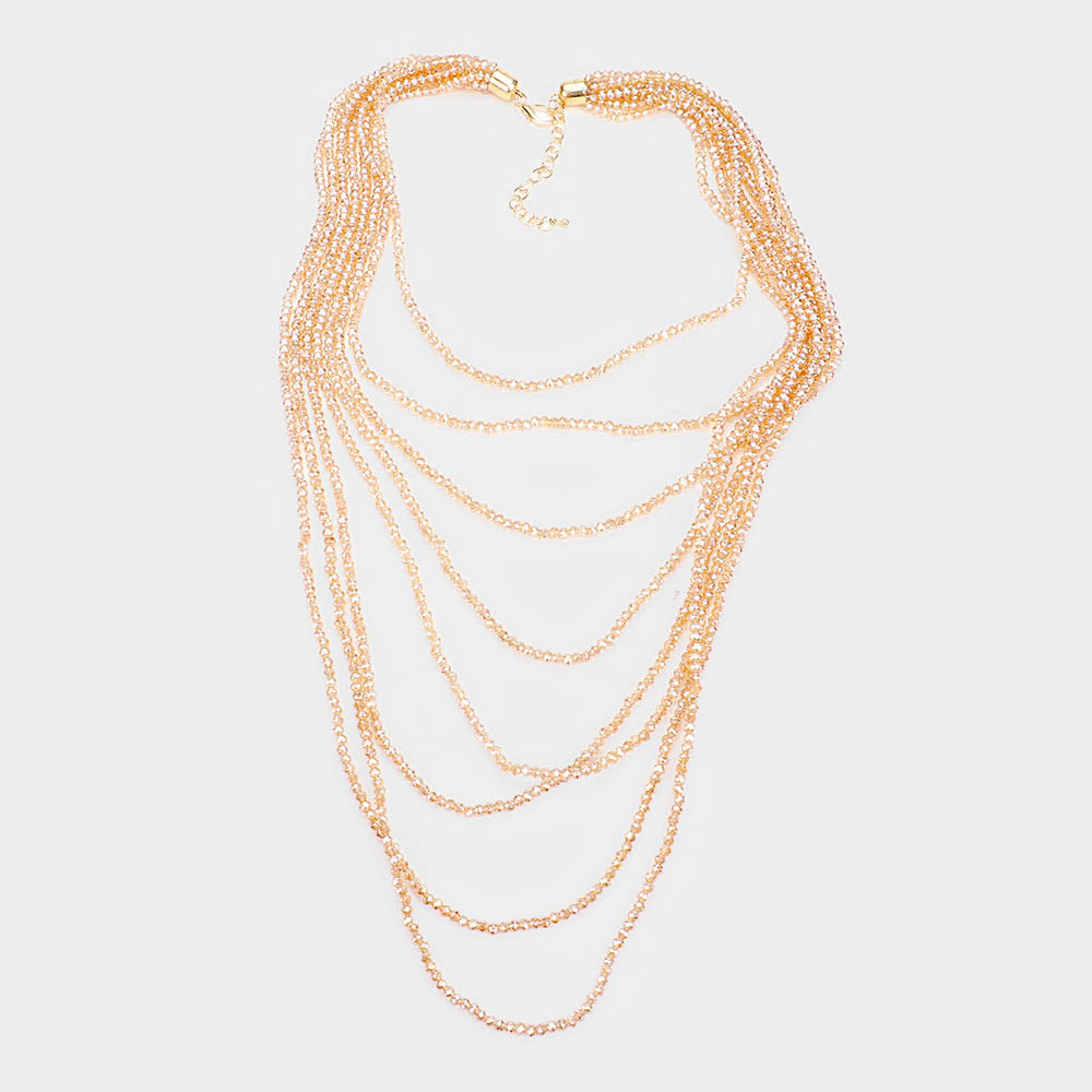 iLLASPARKZ Multi Strand Beaded Necklace