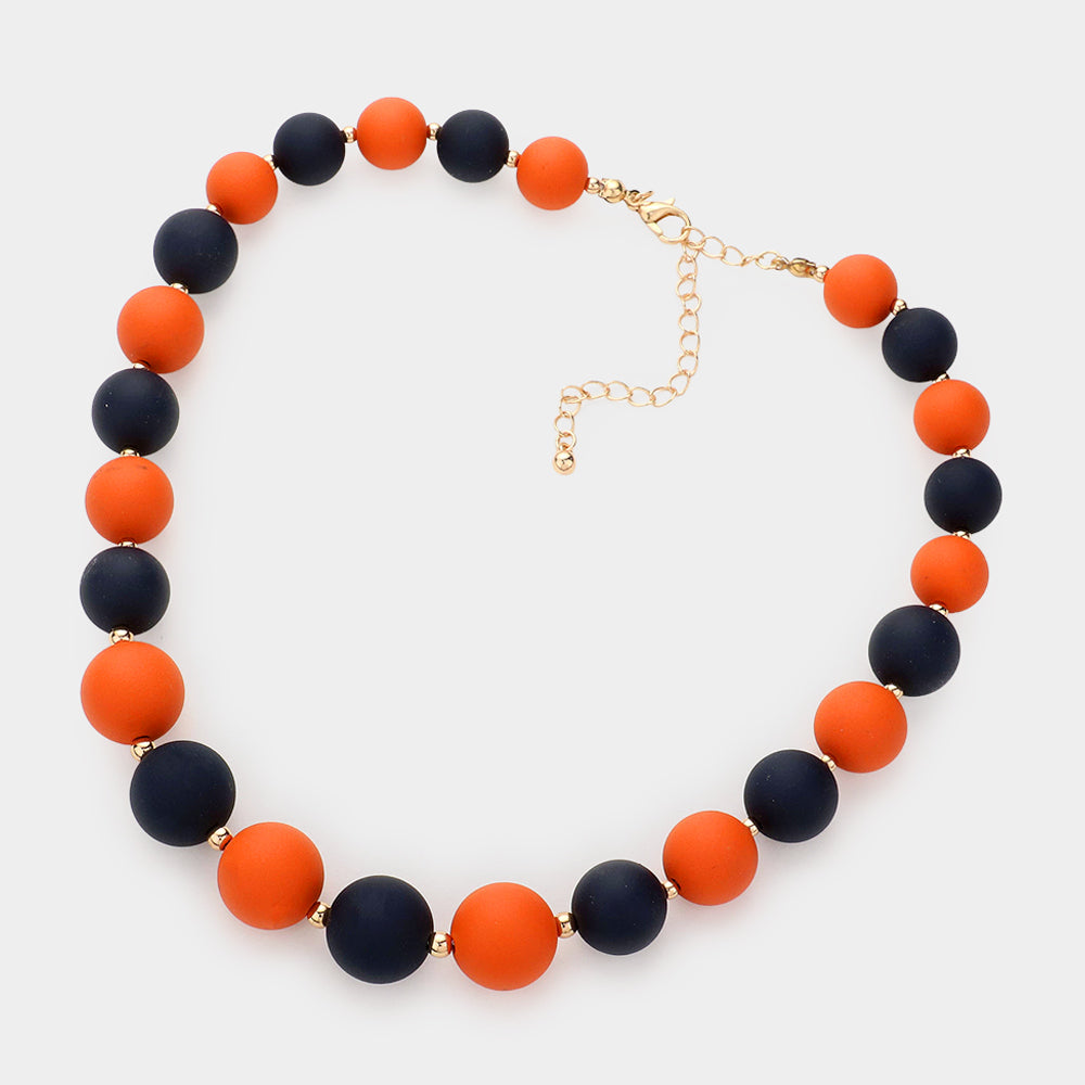iLLASPARKZ Game Day Beaded Necklace