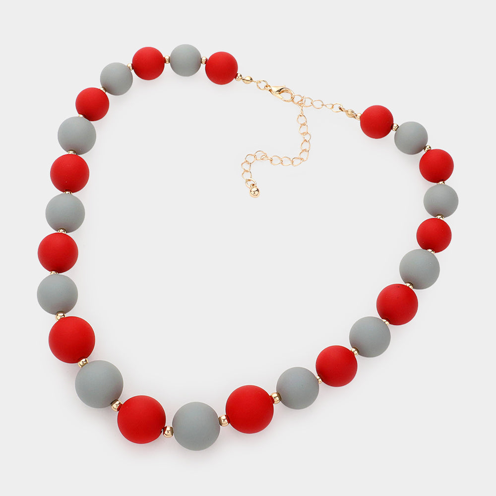 iLLASPARKZ Game Day Beaded Necklace
