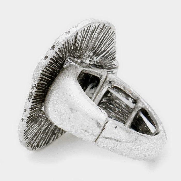 iLLASPARKZ Tribal turquoise stretch ring