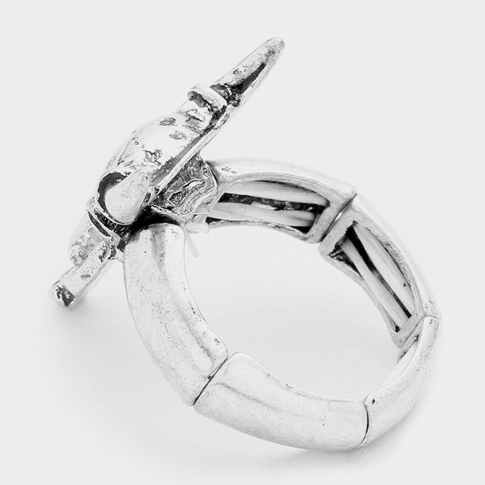 iLLASPARKZ Metal longhorn stretch ring