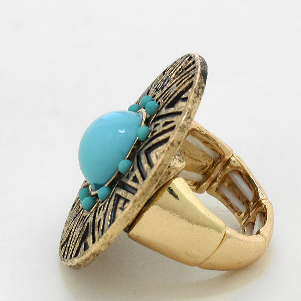iLLASPARKZ Resin Egyptian Stretch Ring