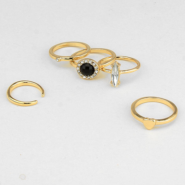 iLLASPARKZ Heart Free Ring Set