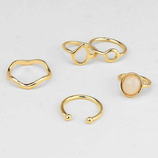 iLLASPARKZ Droplet Free Ring Set