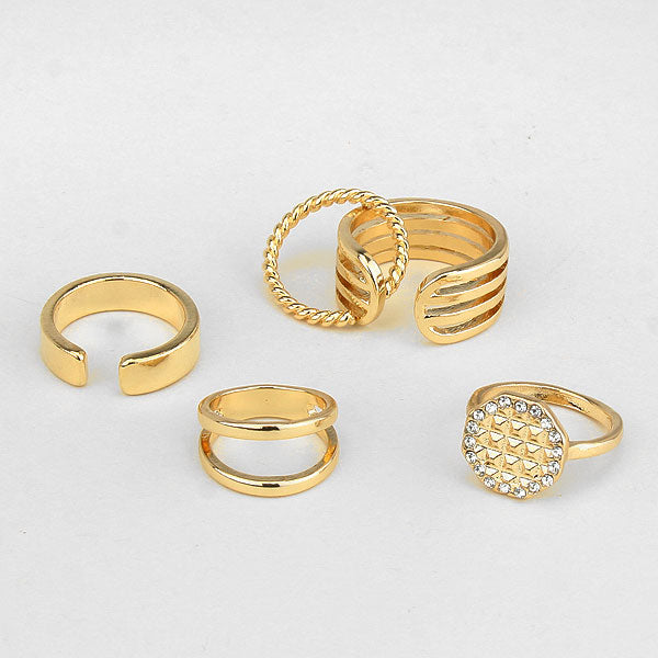 iLLASPARKZ Tiered Free Ring Set