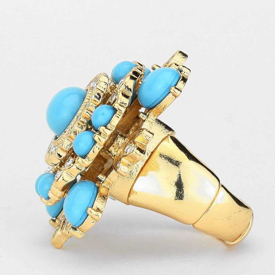iLLASPARKZ Regal Flower Stretch Ring