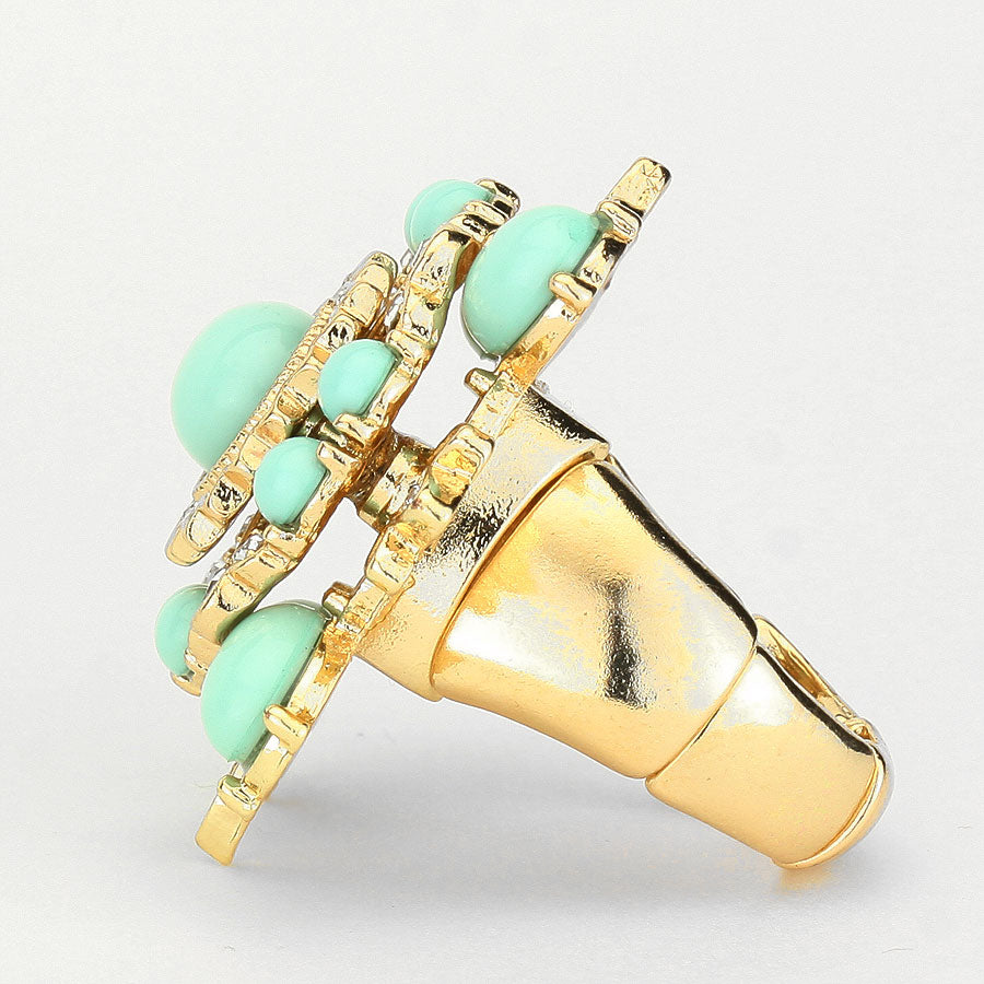 iLLASPARKZ Regal Flower Stretch Ring