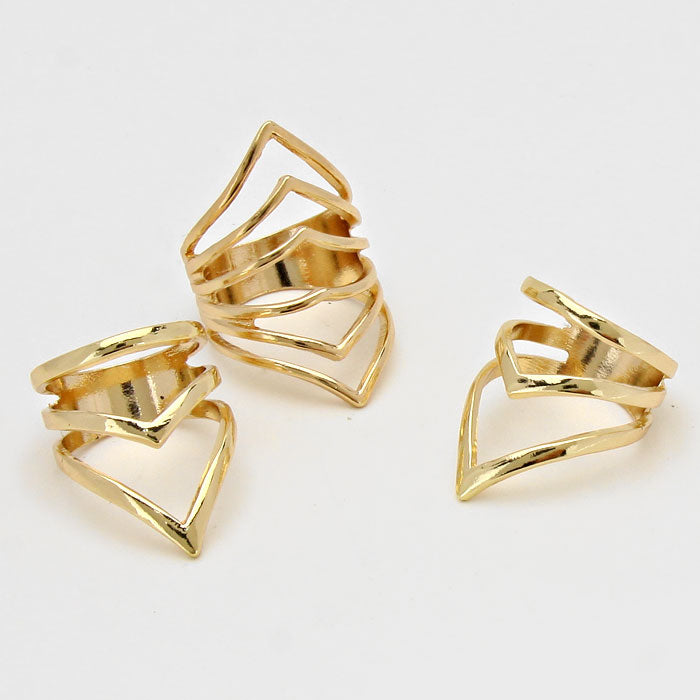 iLLASPARKZ 3-PCS Metal Ring Set
