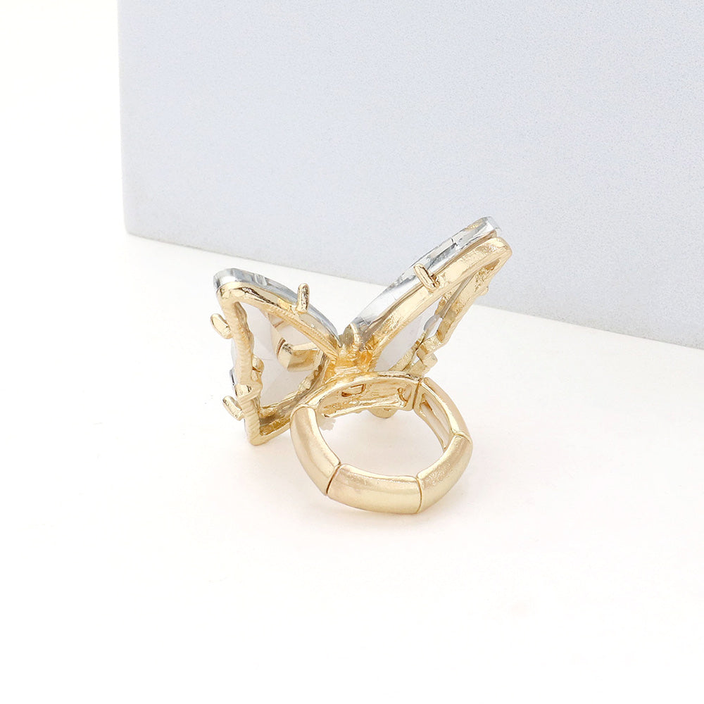 iLLASPARKZ Butterfly Stretch Ring