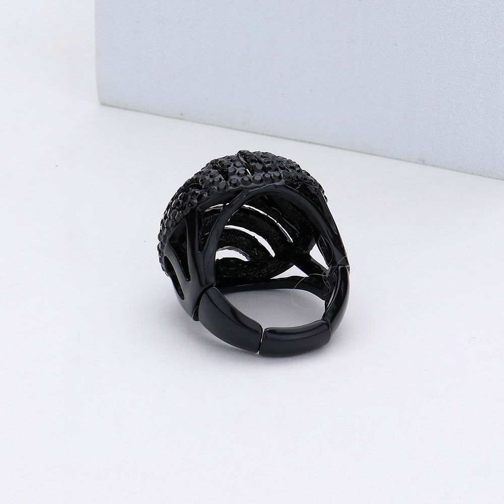 iLLASPARKZ Rhinestone Paved Stretch Ring