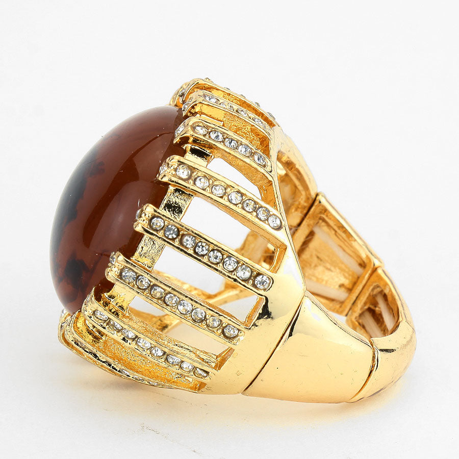 iLLASPARKZ Resin Stone Stretch Ring