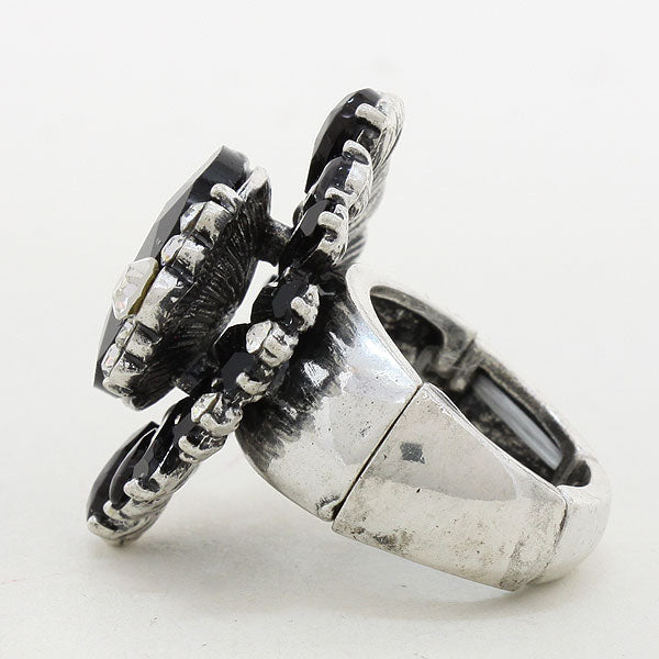 iLLASPARKZ Cosmic Bloom Stretch Ring