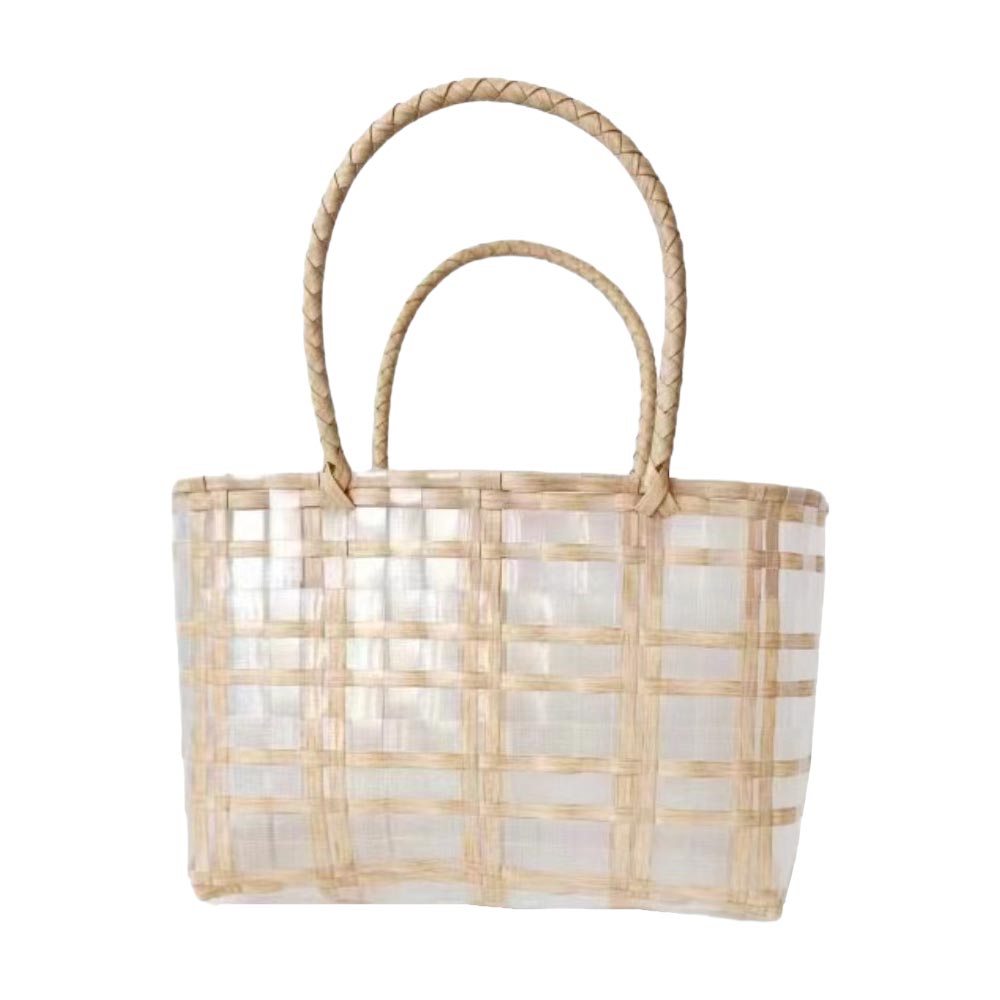 iLLASPARKZ Basket Weave Tote Bag / Shoulder Bag