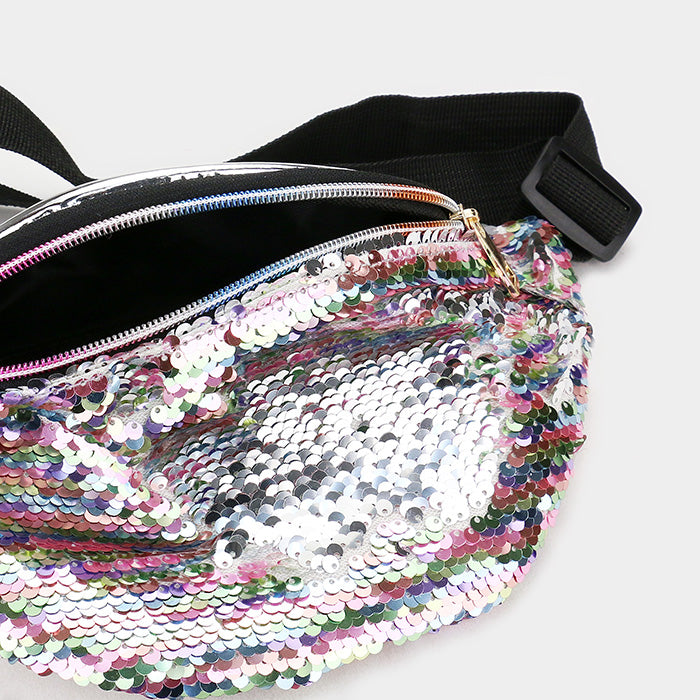 iLLASPARKZ Reversible Sequin Fanny Pack