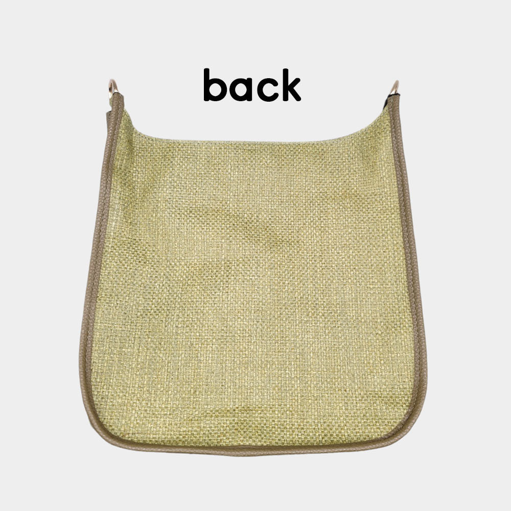 iLLASPARKZ Woven Solid Crossbody Bag