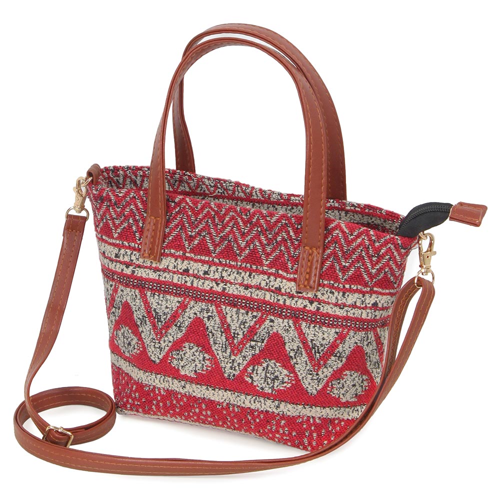 iLLASPARKZ Tribal Patterned Tote / Crossbody Bag