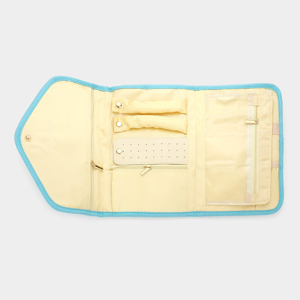 iLLASPARKZ Jewelry Organizer Envelope Clutch Bag