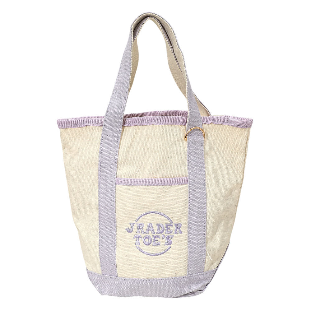 iLLASPARKZ Jrader Toes Message Embroidered Small Multi Purpose Canvas Tote Bag