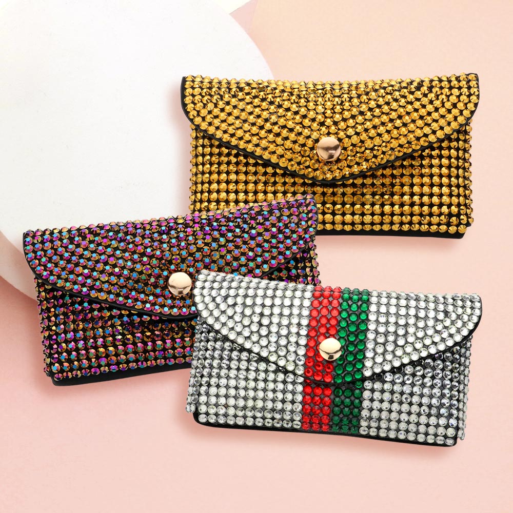 iLLASPARKZ Bling Envelope Belt Bag / Crossbody Bag