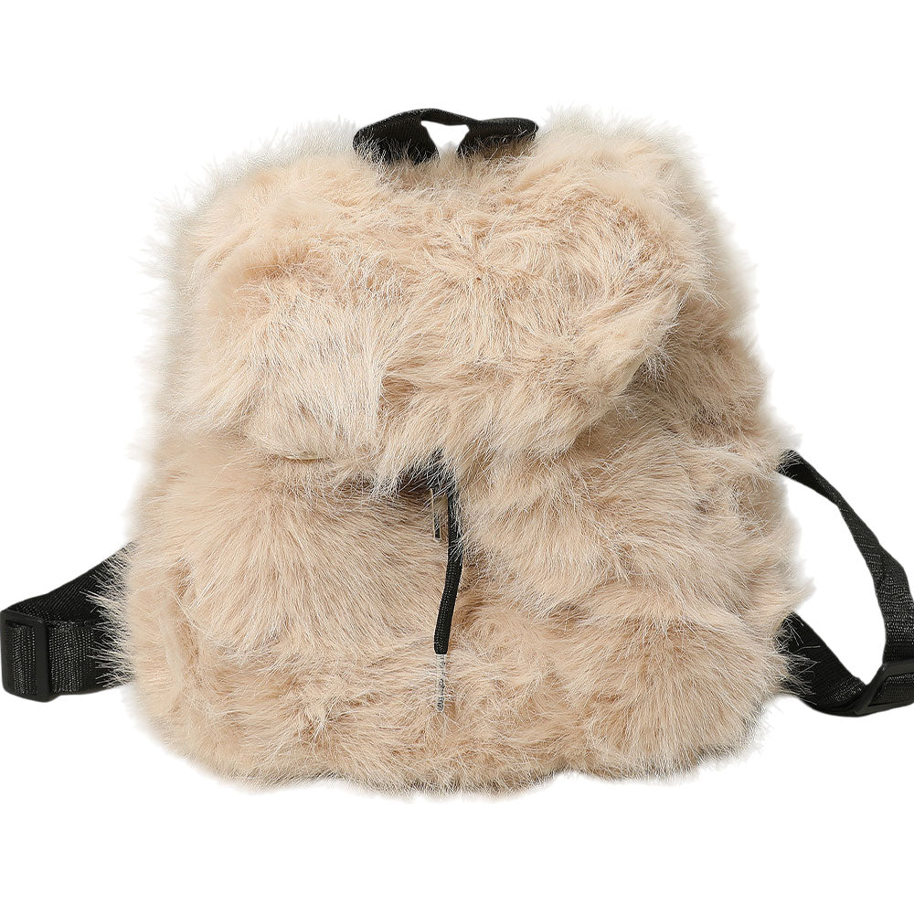iLLASPARKZ Faux Fur Cozy Backpack