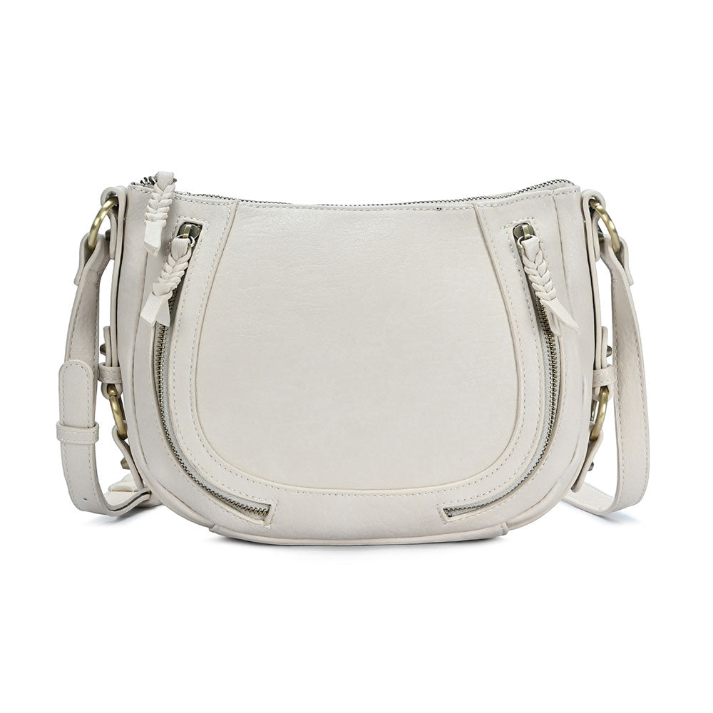 iLLASPARKZ Faux Leather Compact Crossbody Bag