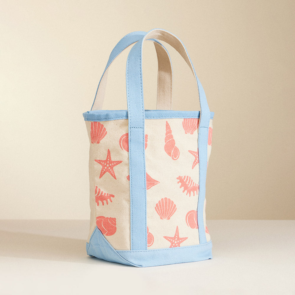 iLLASPARKZ Seashell Starfish Pattern Tote Bag