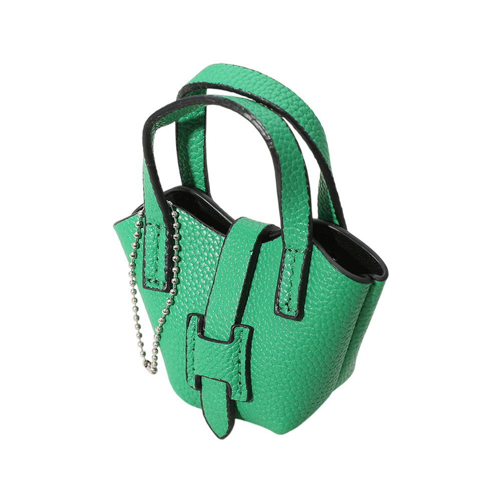 iLLASPARKZ Faux Leather Elegant and Stylish Mini Purse / Bag Charm / Keychain