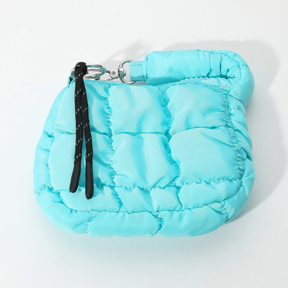 iLLASPARKZ Quilted Puffer Mini Purse Bag / Bag Charm