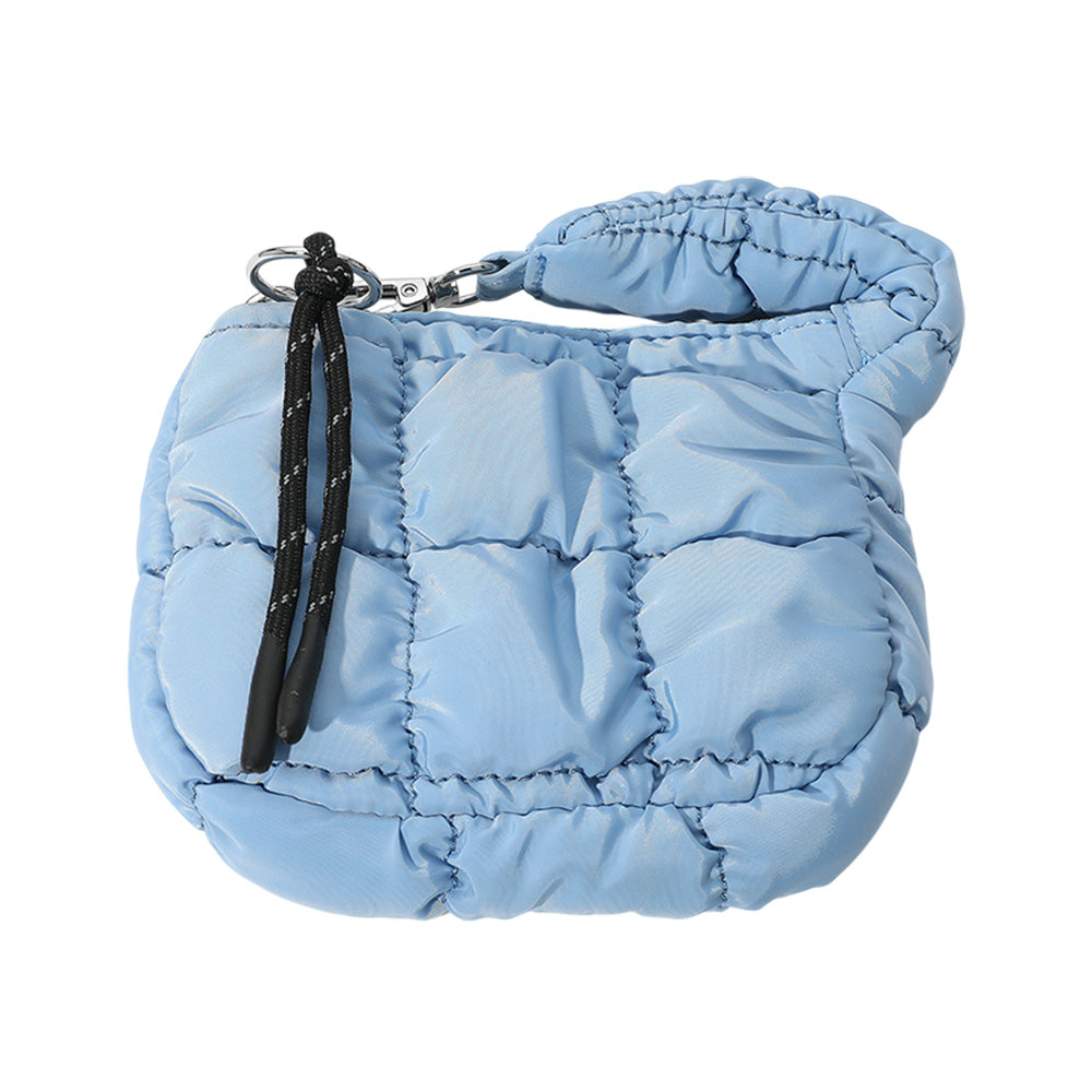 iLLASPARKZ Quilted Puffer Mini Purse Bag / Bag Charm