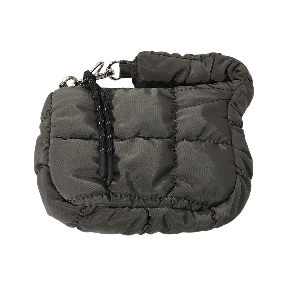 iLLASPARKZ Quilted Puffer Mini Purse Bag / Bag Charm