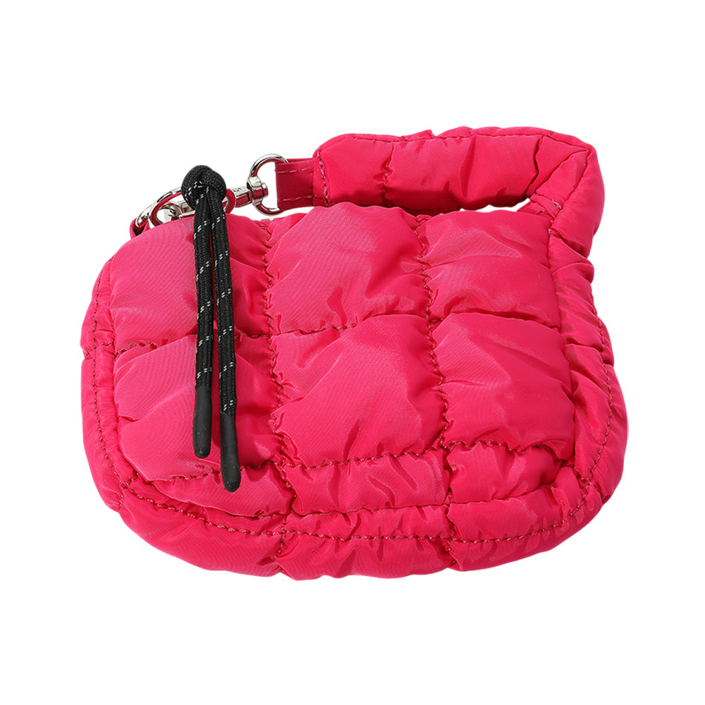 iLLASPARKZ Quilted Puffer Mini Purse Bag / Bag Charm