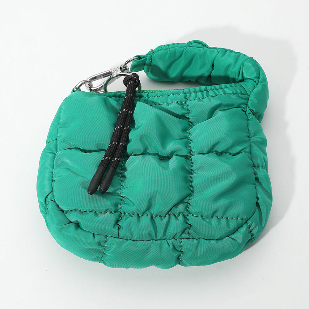 iLLASPARKZ Quilted Puffer Mini Purse Bag / Bag Charm