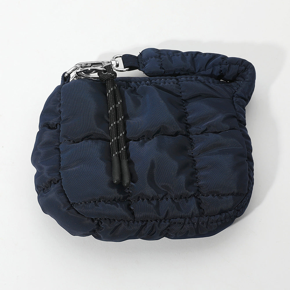 iLLASPARKZ Quilted Puffer Mini Purse Bag / Bag Charm