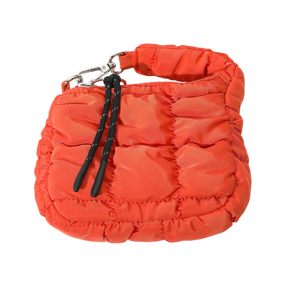 iLLASPARKZ Quilted Puffer Mini Purse Bag / Bag Charm