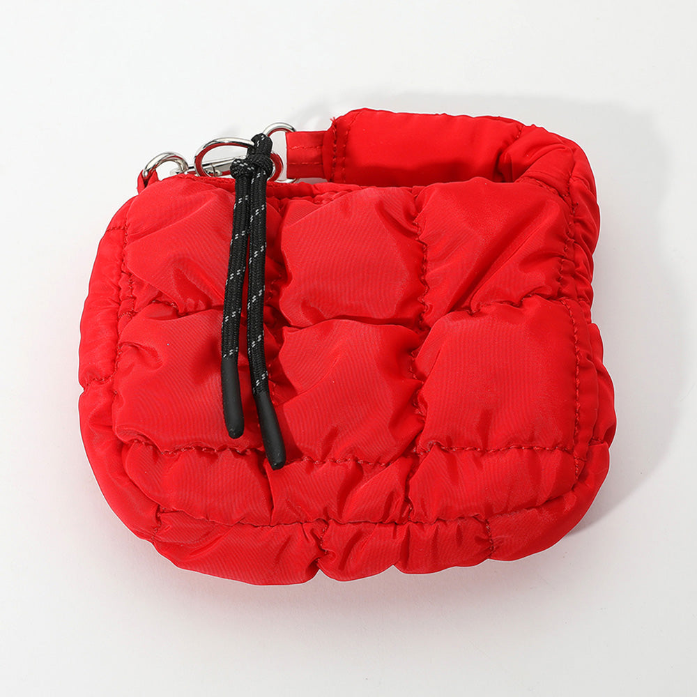 iLLASPARKZ Quilted Puffer Mini Purse Bag / Bag Charm