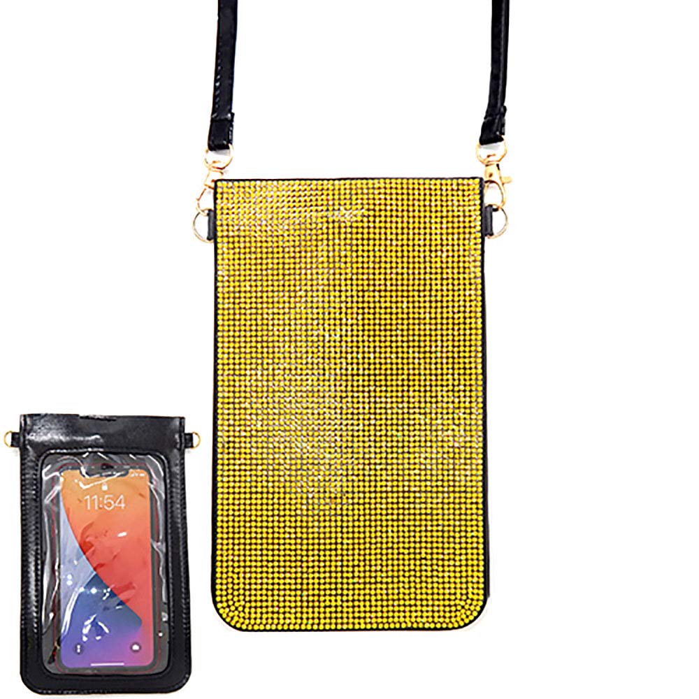 Bling Transparent Phone Case Crossbody Bag