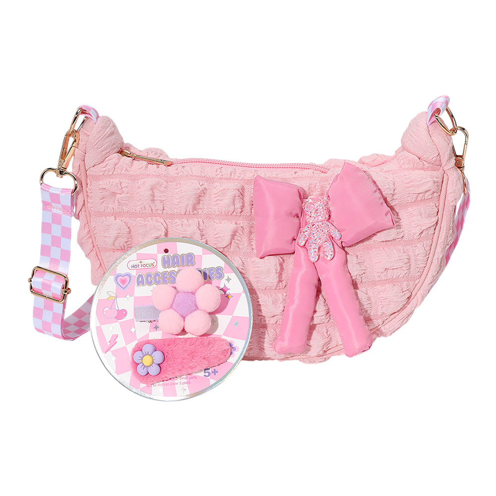 iLLASPARKZ HOT FOCUS - Kids Bowtiful Puffer Crossbody Bag