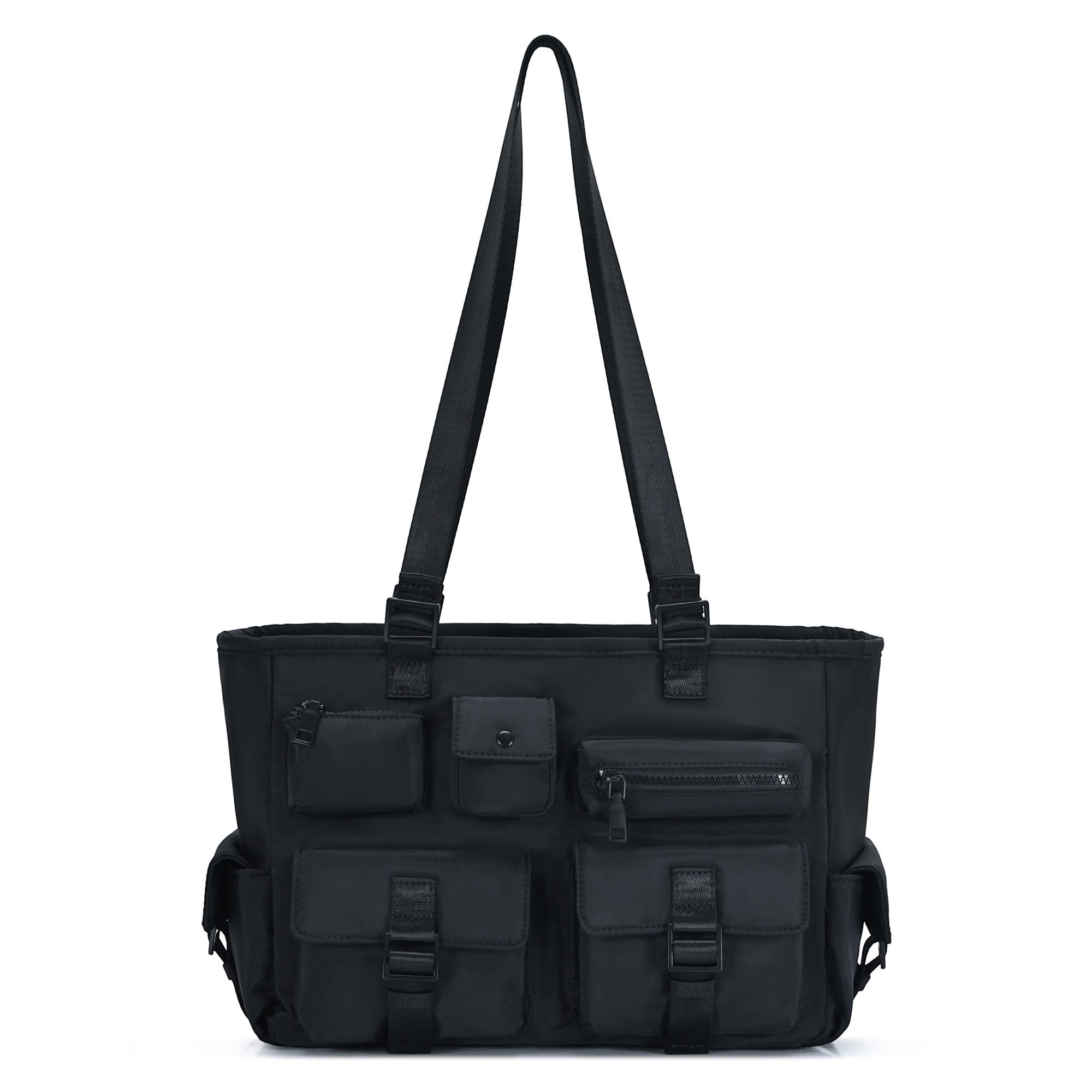 iLLASPARKZ Multi Pocket Utility Shoulder Tote Bag