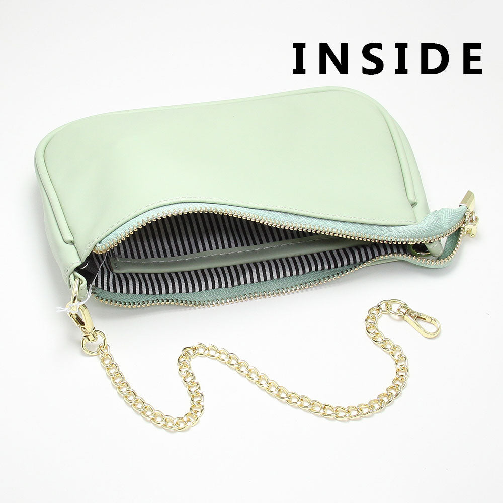 iLLASPARKZ Solid Faux Leather Shoulder Bag