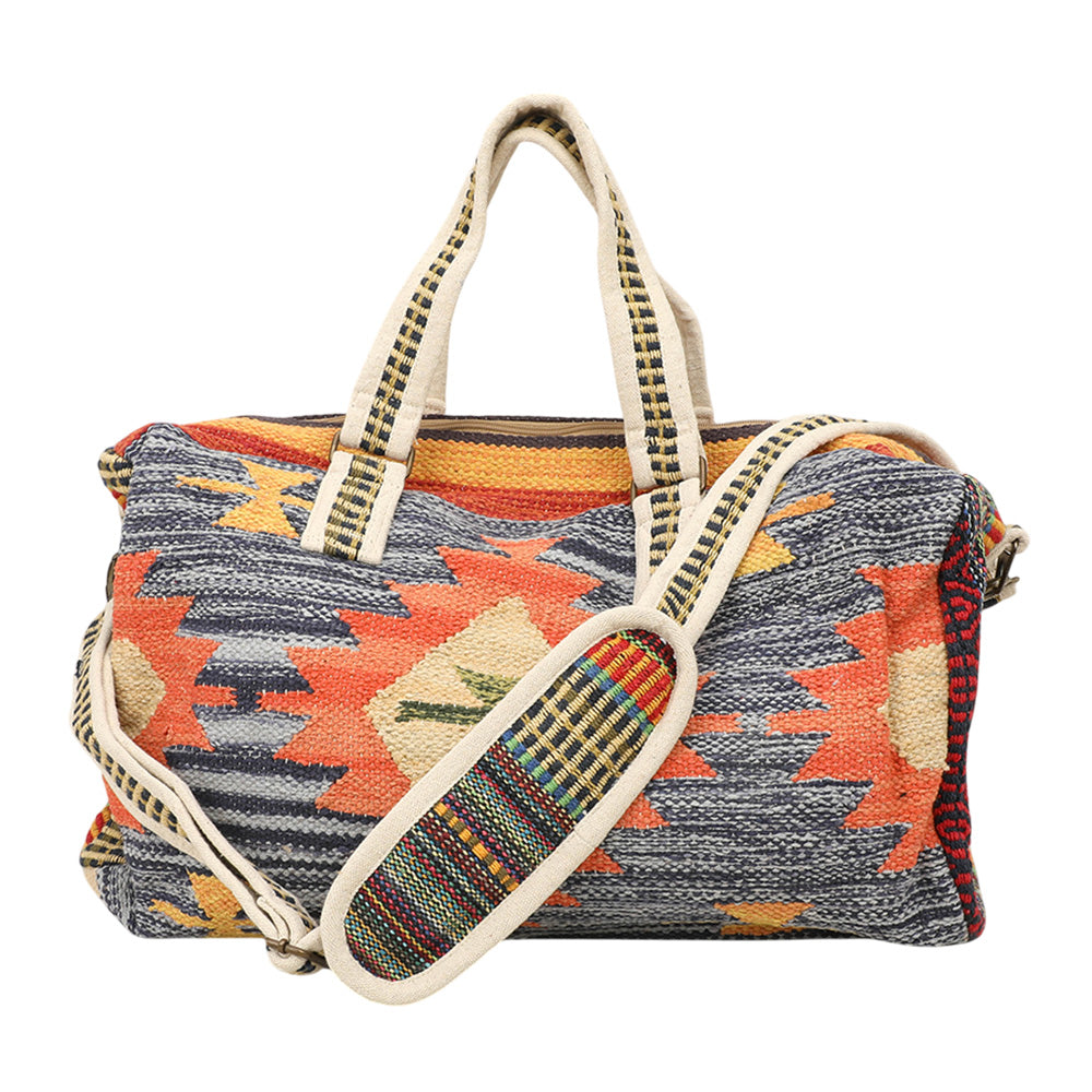 iLLASPARKZ Boho Patterned Duffel / Crossbody Bag